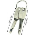 thumbnail image 4 of Keychain Screwdriver,Flathead Screwdriver and Phillips Screwdriver Keychain Screwdriver - Keychain Screwdriver Tool, Christmas Stocking Stuffers for Men, Father, Husband, 4 of 5