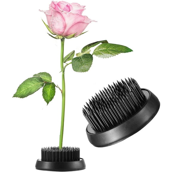 Flower Frogs Stainless Floral Frogs Kenzan Flower Vase Round Metal Flower Arranger Tool Pin Holder Ikebana Flower Pin Frogs for Vase Flower Arrangements Home DIY Craft