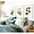 thumbnail image 1 of Vintage Flower Wall Art Minimalist Decor Vintage Botanical Wall Art Set Modern Framed Wall Art Canvas 3 Piece Wall Art for Living Room Bedroom with Inner Frame, 1 of 5