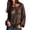 411#Coffee, variant on Women Oversized Sweater Scoop Neck Long Sleeve Knit Top