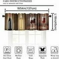 thumbnail image 2 of Wine Kitchen Curtains Valance, Rustic Grape Themed Curtains Farmhouse Fruit Barrels Wall Vintage Winery Art Rod Pocket Window Valance, for Bedroom Living Room Cafe 1 Panels W54xL18in, 2 of 6