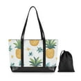 thumbnail image 7 of FORMRS Laptop Tote Bag for Women with 15.6" Computer Compartments Handbag, Pineapple, 7 of 7