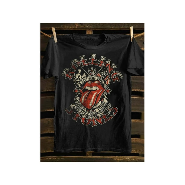 Vintage Old School Punk Rock Dark , Hardcore Rap Portrait Slogan Skull Graphic T-Shirt, Soft 100% Cotton, Casual Men'S All-Match - Printed And Shipped In The Usa - 220g