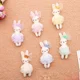 thumbnail image 2 of 10-15cm Juguetes de peluche suaves Lindo llavero de peluche de animal Colgante Vestido Conejo Bolso Adornos de coche Regalos de cumpleaños y Navidad, 2 of 5