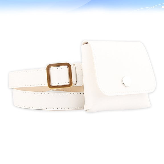 LOLIPPYY PU Waist Pack for Women, 1PC Mobile Waist Bag for Daily Use and Outdoor Activities