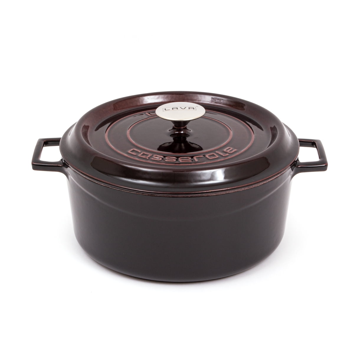 Lava Enameled Cast Iron Dutch Oven, 7 Quart