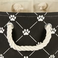 thumbnail image 3 of Bone Dry Pet Storage Collection Paw and Bone, Large Rectangle, 17.5x12x15" Black Trellis, 3 of 5