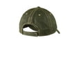 thumbnail image 3 of Port Authority Pigment Print Distressed Cap-One Size (Olive), 3 of 3