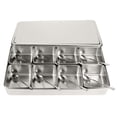 thumbnail image 1 of Seasoning Box, Rustproof Seasoning Rack, Spice Jar Condiment Container for Restaurant Home, 1 of 7