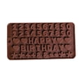 thumbnail image 2 of Silicona Para Letras, Molde Para Números De Chocolate, Bandeja Para Hacer Dulces Para Pastel De Helado Fudge Yuarrent HA043639-02, 2 of 6