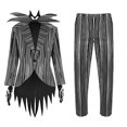 thumbnail image 3 of Disfraz de Jack Skellington de Nightmare 2024, abrigo y pantalones, traje de fiesta de carnaval de Halloween para hombre y adulto, 3 of 5