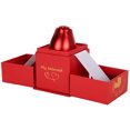 thumbnail image 4 of Fosa Necklace & Box Rose Shaped Pendant Case Jewelry Earring Storage Box For Proposal, 4 of 8