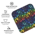 thumbnail image 4 of Bingfone Vintage Magical Mushrooms and Flowers Leather Drinks Coasters with Set of 6,Suitable for Home Kitchen,Coffee Cup Coasters Home Gift, 4 of 9
