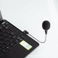 thumbnail image 4 of Trayknick Microphone Anti-Interférence Ergonomique Confortable Large Application Réduction du Bruit Sonore Claire Solide Mini Haut-Parleur de Microphone Flexible de 3,5 Mm pour Guide Touristique, 4 of 12