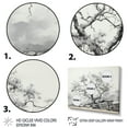 thumbnail image 3 of Designart "Monochrome Tree Of Gray And White III" Floral Wall Art Print, 3 of 5