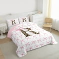 thumbnail image 3 of Castle Fairy Personalized Initial R 3-Piece Comforter Set, Full Size, 3 of 8