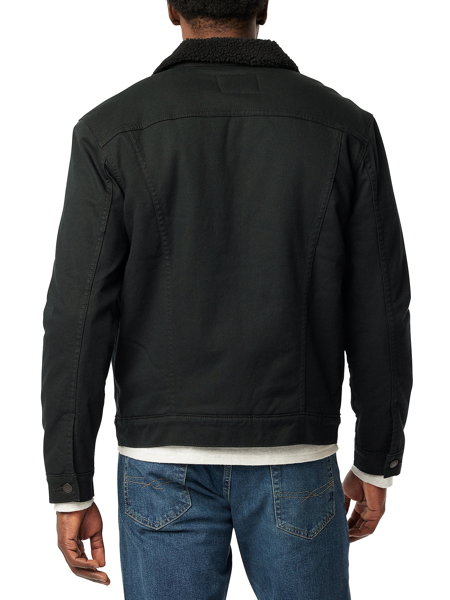 Levi Strauss Signature Men's Faux Shearling Trucker Jacket
