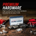thumbnail image 4 of Power Stop Front Euro-Stop ECE-R90 Certified Brake Pad ESP1570, 4 of 5