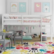 Dorel Living Benson Junior Twin Loft Bed, White