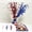🔥 Random_New, variant on Gifts TTJ 2 Pack Independence Day Blue White Red Gold Powder Douban Branch Decoration, Patriotic Berry Flower Spray, Holiday Arrangement Accessory, Home Tabletop Artificial Flora