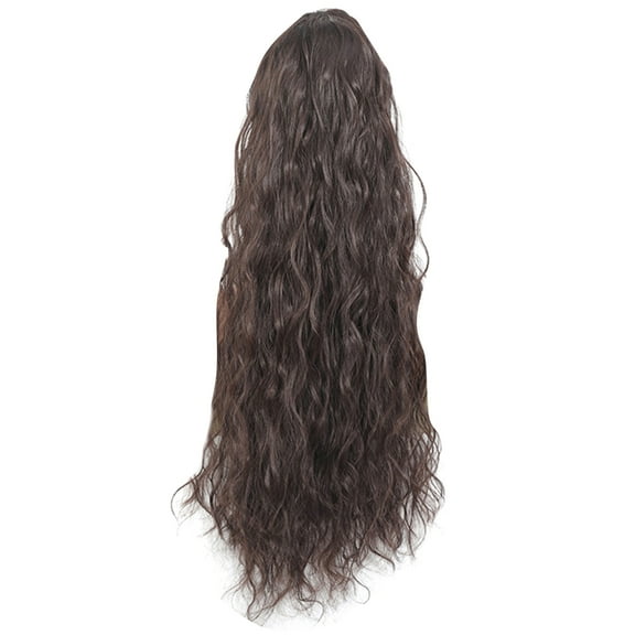 BQBQERT Girls Hairpiece Toppers Hair Extensions Photo Props Casual Chignons Ponytail Hair Extensions Cosplay Supplies