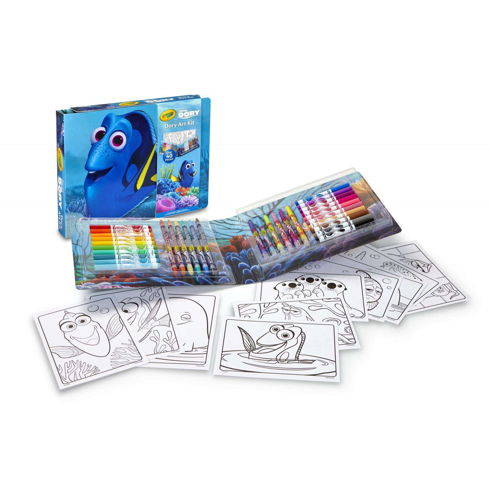 Childrens Art Set X2 Disney Pixar Finding Dory Brand New 