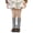 Grey, variant on Ferjadq 3T-14T Little Girls Solid Ruched Knit Leg Warmers Over Calf Loose Socks for Skirt Outfits Black,3-14 Years