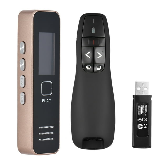 Anself Digital Voice Recorder Audio Dictaphone MP3 Player USB Flash