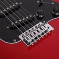 thumbnail image 6 of Glarry 22 Frets 6-Sting Basswood Electric Guitar w/ Bag for Adult,Red, 6 of 8