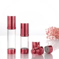 thumbnail image 5 of 15/30/50ml Makeup Tool Squeeze Pump Empty Cream Container Cosmetic Holder Lotion Vacuum Bottle Refillable Bottle RED 15ML, 5 of 8