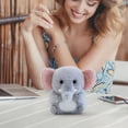 thumbnail image 4 of Soft Plush Elephant Stuffed Animal, Cute Cuddle Companion Doll, Easter Toys, Adorable Elephant Toy for Home Table Decoration, Ideal Gift for Birthday and Cozy Sleeping Toy, 5.9in/15cm, F, 4 of 6