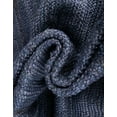 thumbnail image 4 of Unique Loom Braided Jute Collection Area Rug - Dhaka (3' 3" Round Navy Blue), 4 of 7