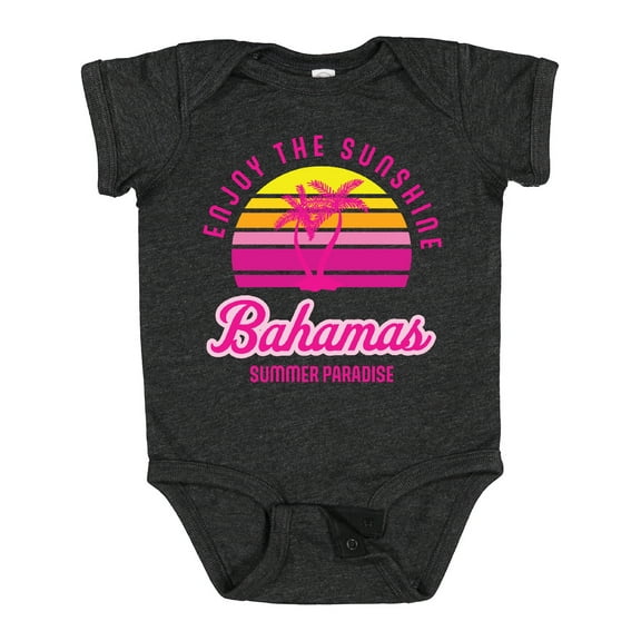 Inktastic Enjoy The Sunshine Bahamas Summer Paradise Boys or Girls Baby Bodysuit