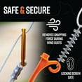 thumbnail image 2 of GroundGrabba Double Spring Rope with Carabiner, 2 of 4
