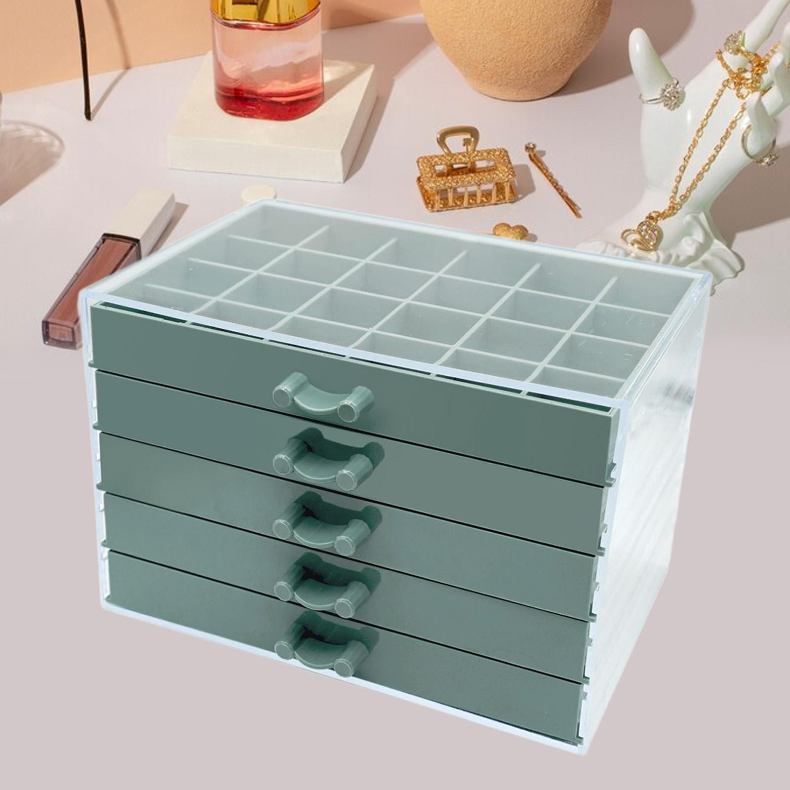 Bothyi Jewelry Storage Organizer Bead Organizer Box for Crafts Jewelry DIY Supplies Green
