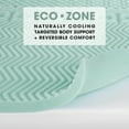thumbnail image 5 of Dream Serenity EcoZone 3" Memory Foam Mattress Topper King, 5 of 8