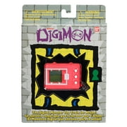 Bandai Original Digimon Digivice Virtual Pet Monster - Neon Red