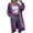 Purple, variant on qolati Cardigan Sweaters for Women Oversized Lantern Sleeve Open Front Long Cardigans Lightweight Cozy Cable Knit Winter Coats Outerwear