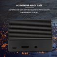 thumbnail image 4 of 3 Model B Aluminum Alloy Case Passive Cooling Shell Metal Enclosure Heat Dissipation for Raspberry Pi 3B/3B+, 4 of 6