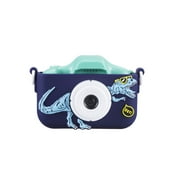 Vivitar Kidzcam Camera for Kids, Dinosaur Cam with 1080p Video and Games, Blue