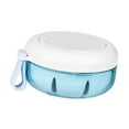 thumbnail image 1 of Estuche para retenedores dentales Copa para dentaduras Fácil de llevar Portátil Elegante Multifunción Durable Goteo y secado fácil Caja de baño para jinwen Almacenamiento de dentaduras postizas, 1 of 7