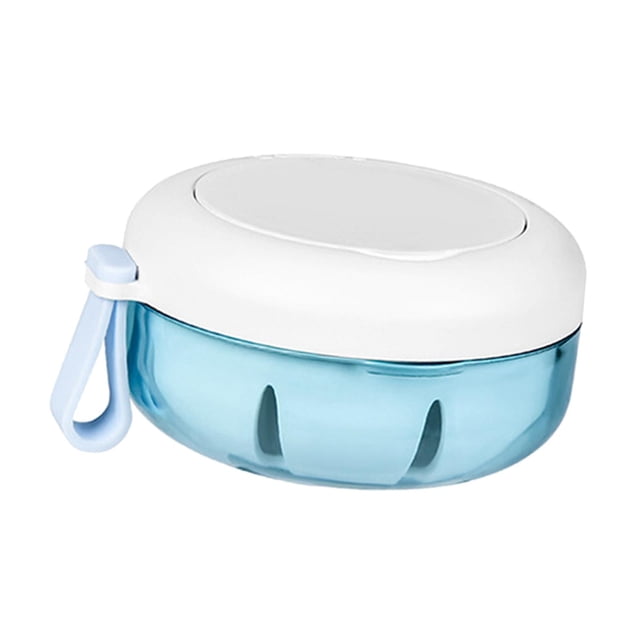Estuche para retenedores dentales Copa para dentaduras Fácil de llevar Portátil Elegante Multifunción Durable Goteo y secado fácil Caja de baño para jinwen Almacenamiento de dentaduras postizas