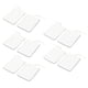 thumbnail image 4 of 10 parches de electrodos de 7 x 10 cm, almohadillas de repuesto reutilizables para unidad TENS, hidrogel adhesivo para electroterapia, apertura de 2,5 mm/0,098 pulgadas, 4 of 15