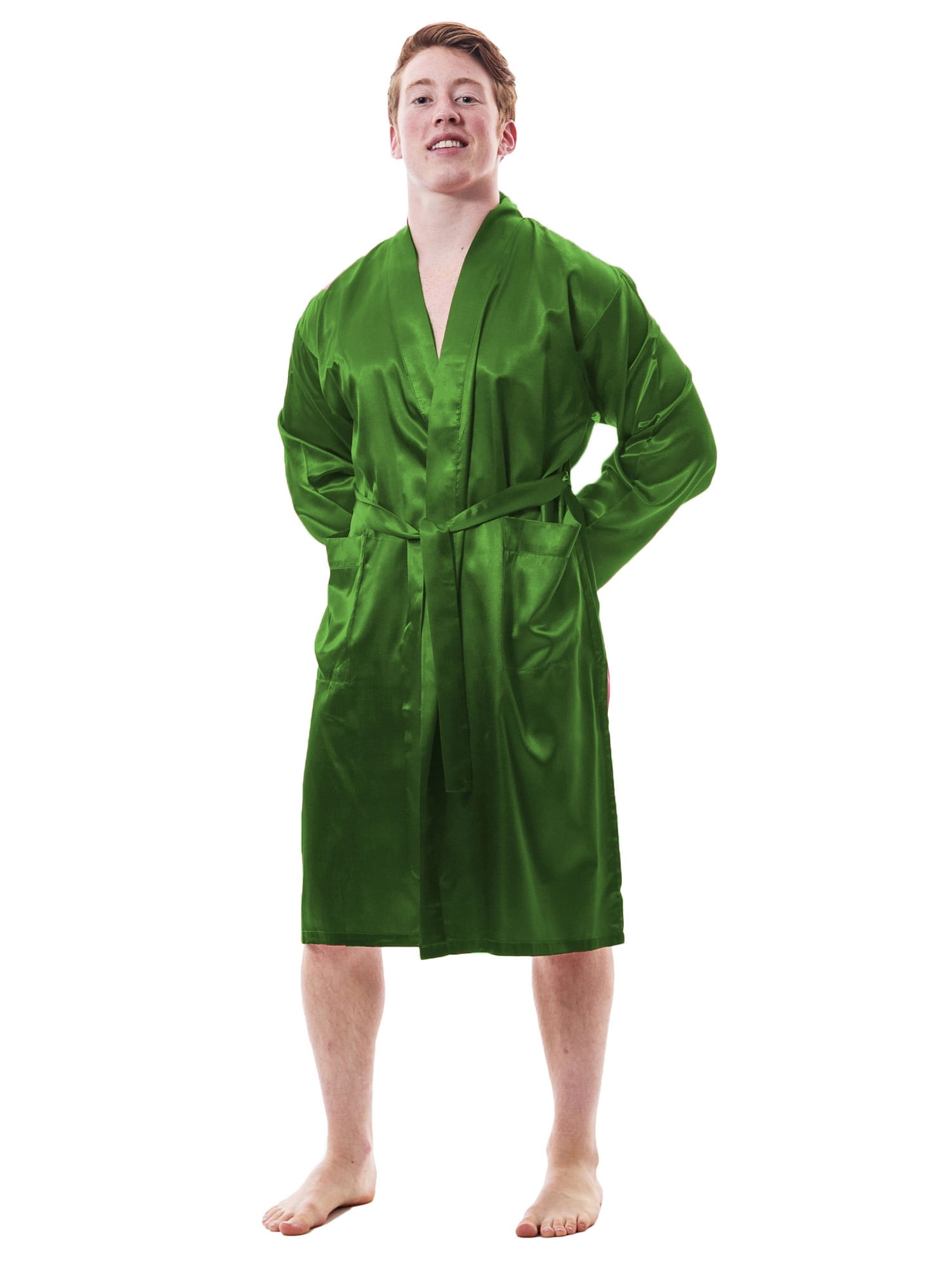 Up2date Fashion's Men's Satin Robe - Walmart.com