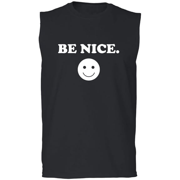 Be Nice Adult Sleeveless Tee
