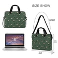 thumbnail image 3 of FORMRS 16" Laptop Bag Carrying Sleeve Case with Handle Travel Shoulder Briefcase, Christmas Forest, 3 of 8