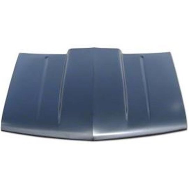Hood Straight Cowl for 19881999 Chevrolet C1500, Black