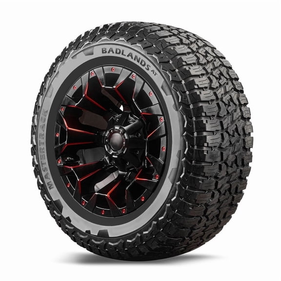 Mastertrack BADLANDS AT LT285/70R17 All Terrain 285/70 R17 10 Ply E 126/123S SUV Light Truck Tires(No Rim)