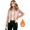 Pink - Fleece Lined Jackets, variant on Teen Girls Fleece Lined Jackets Sherpa Warm Winter Coats Cropped Zip Up Long Sleeve Stand Neck Thermal Jackets Casual Outerwear for Cold Weather