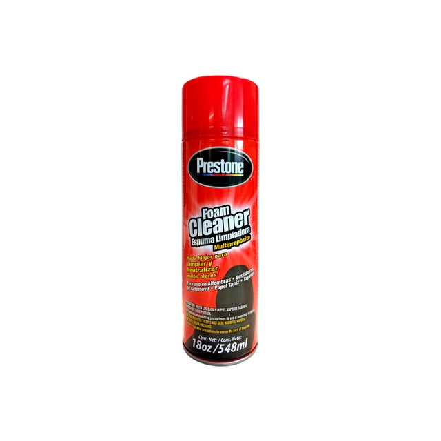 Prestone Limpiador de Interiores 548 ml – Limpieza Automotriz Profunda